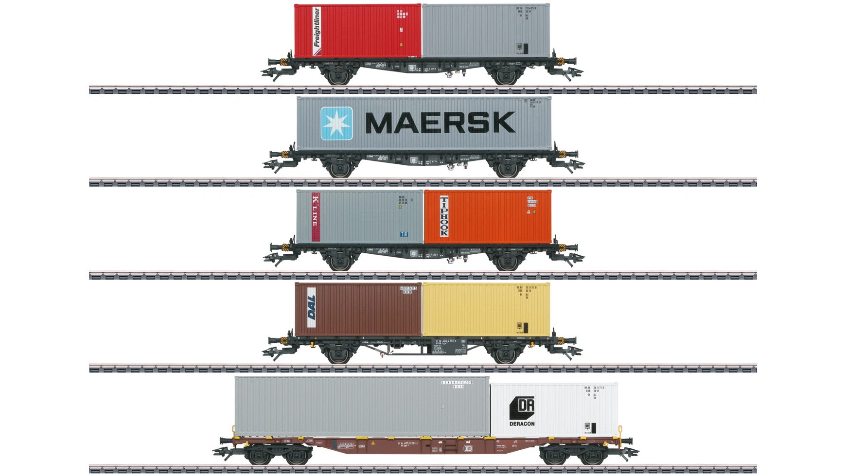 

Комплект контейнерных вагонов Märklin