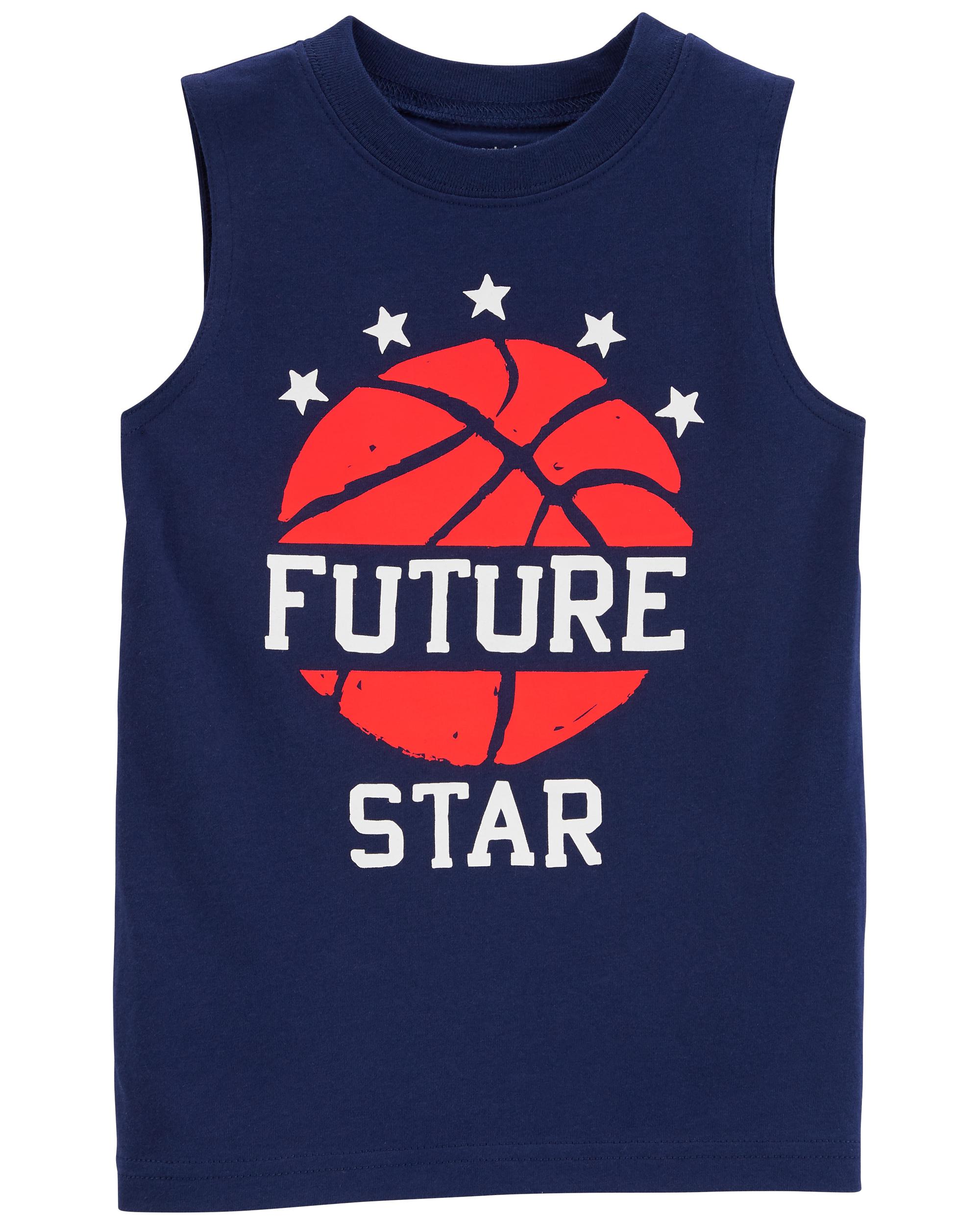 

Баскетбольная майка Toddler Future Star Basketball Carter's, темно-синий