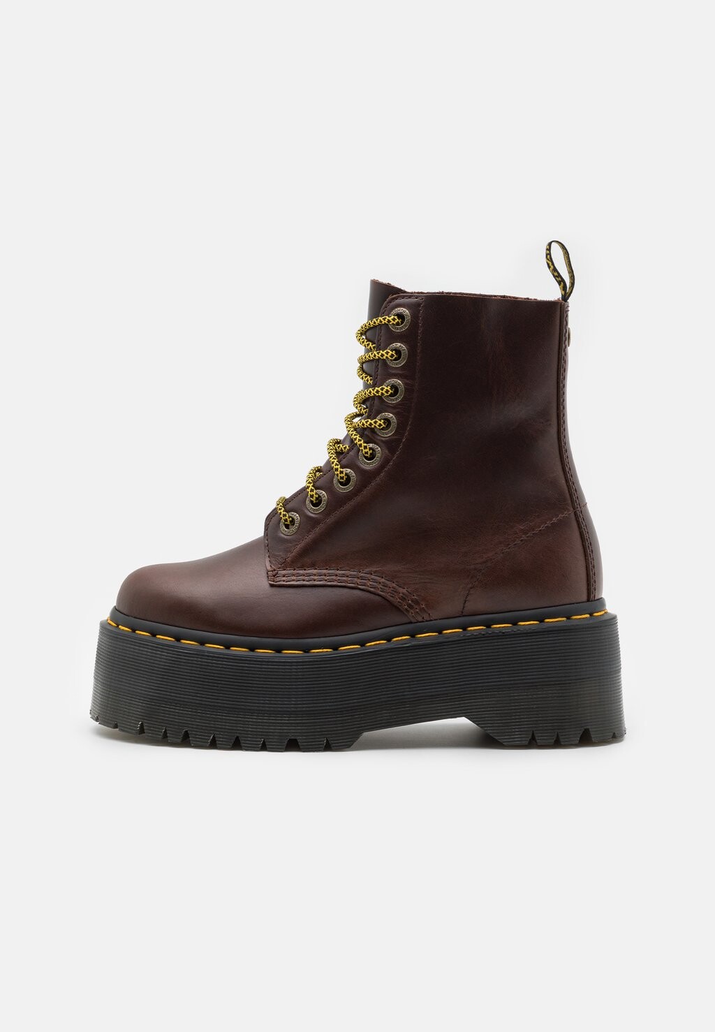 

Ботильоны на шнуровке Dr. Martens PASCAL MAX, темно-коричневый