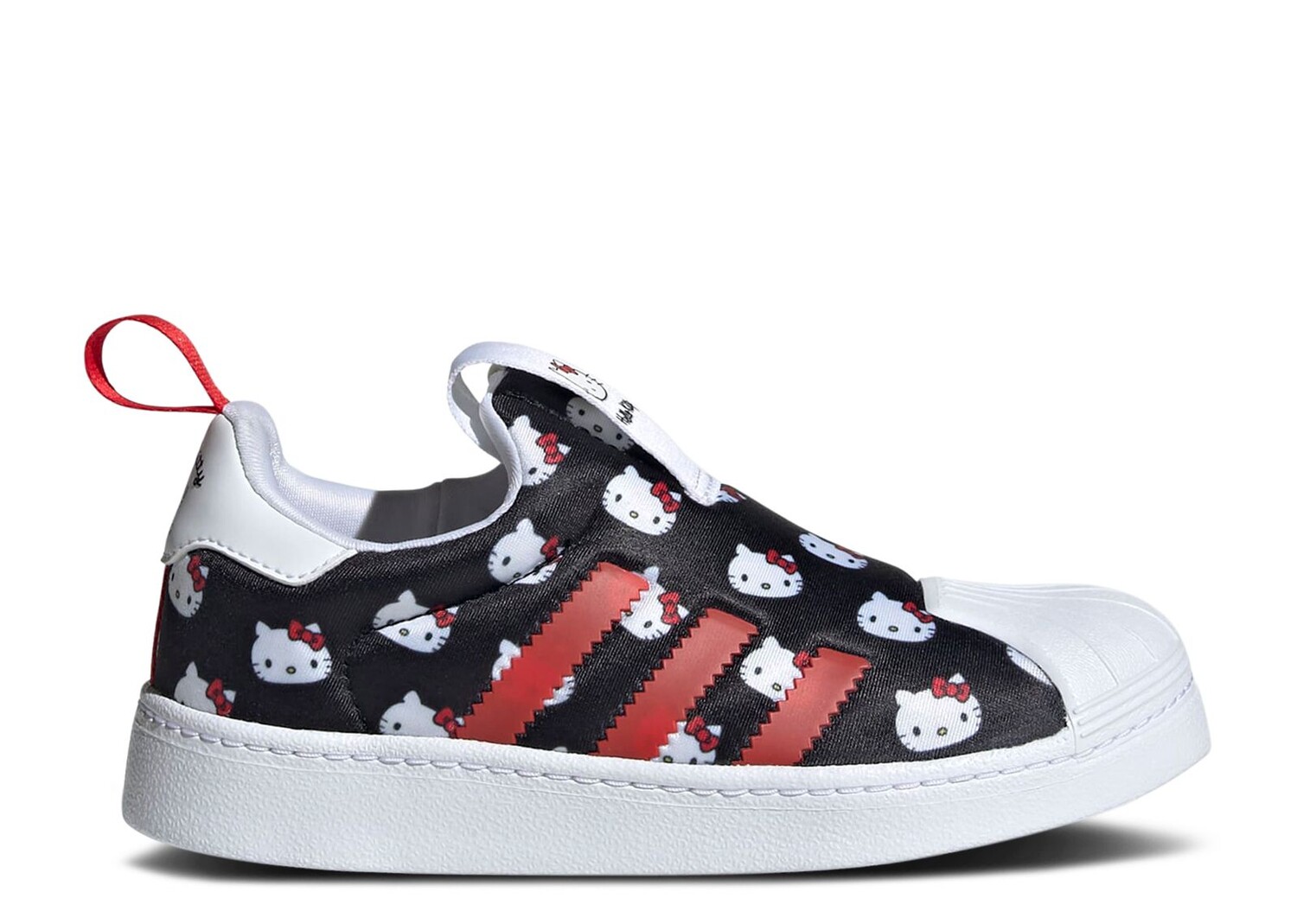 

Кроссовки adidas Hello Kitty X Superstar 360 J 'Allover Print', черный
