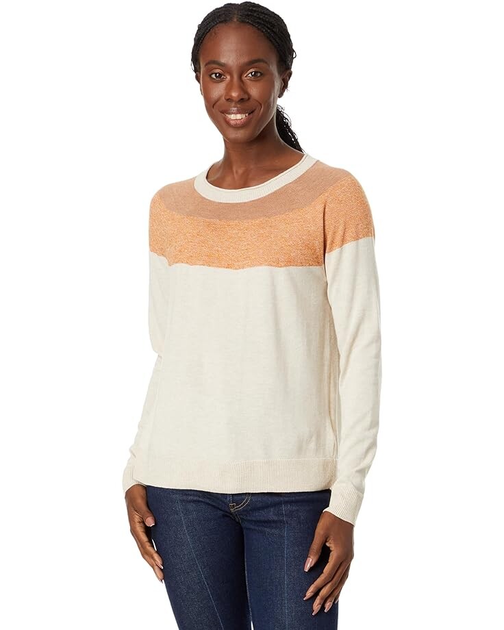 

Свитер Smartwool Edgewood Color-Block Crew, цвет Almond Heather