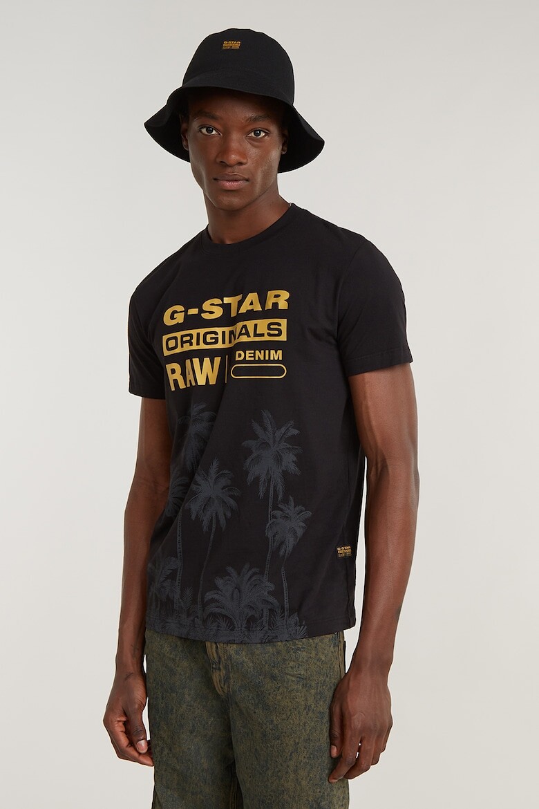 

Футболка из органического хлопка G-Star Raw, черный