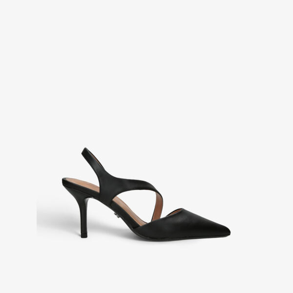 Перекрещенные кожаные корты Symmetry Carvela, черный