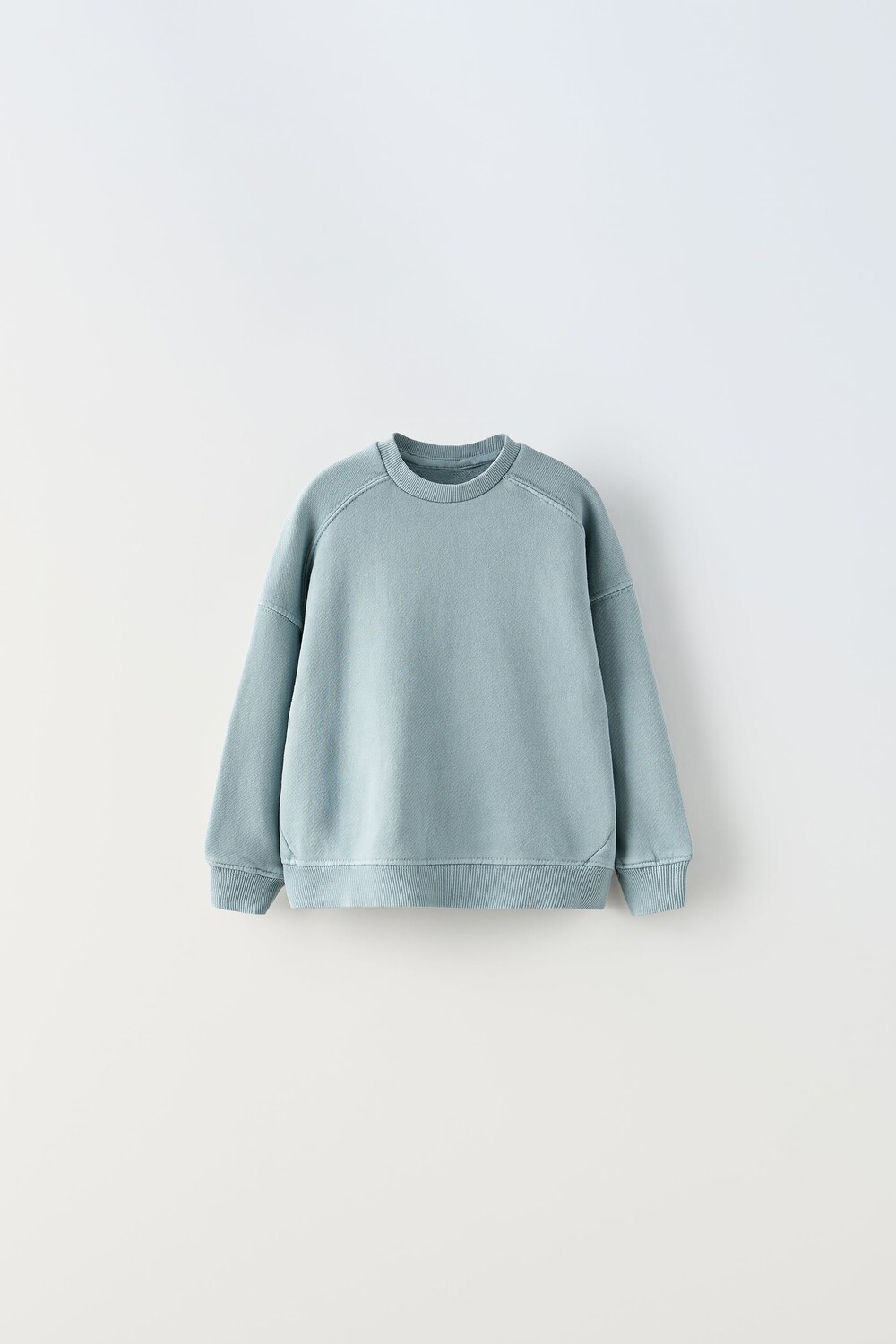 

Свитер со швом Zara, выцветший синий