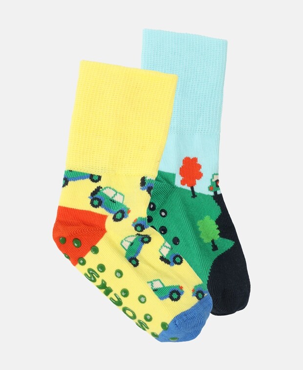 

Носки, упаковка 2 шт. Happy Socks, лиловый
