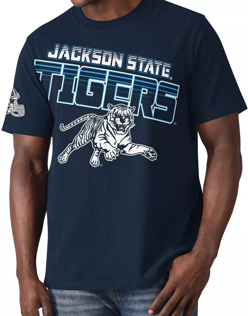 

Мужская темно-синяя футболка с рисунком Jackson State Tigers Starter