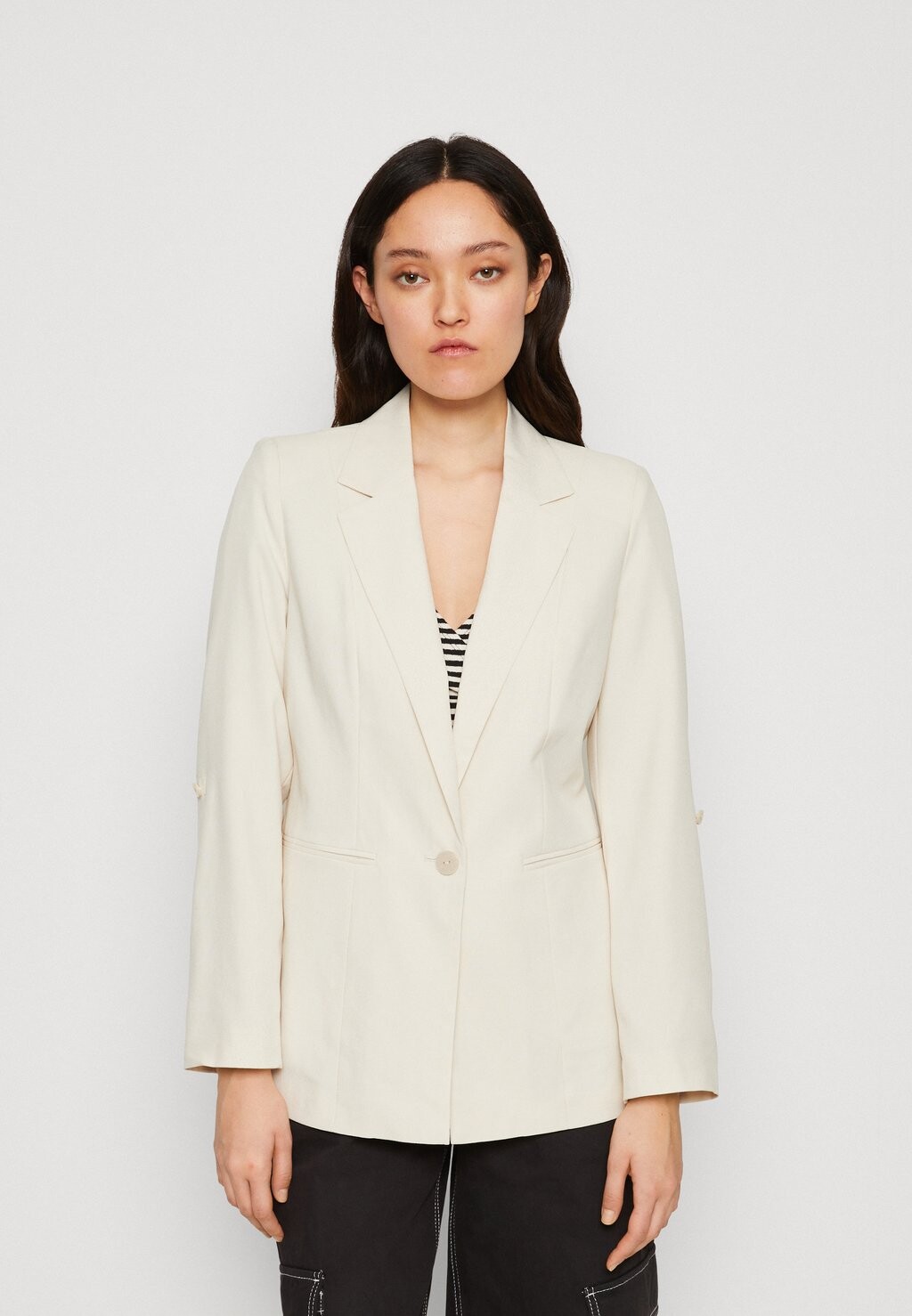 

Блейзер Vero Moda Vmnoatana Regular Solid, бежевый