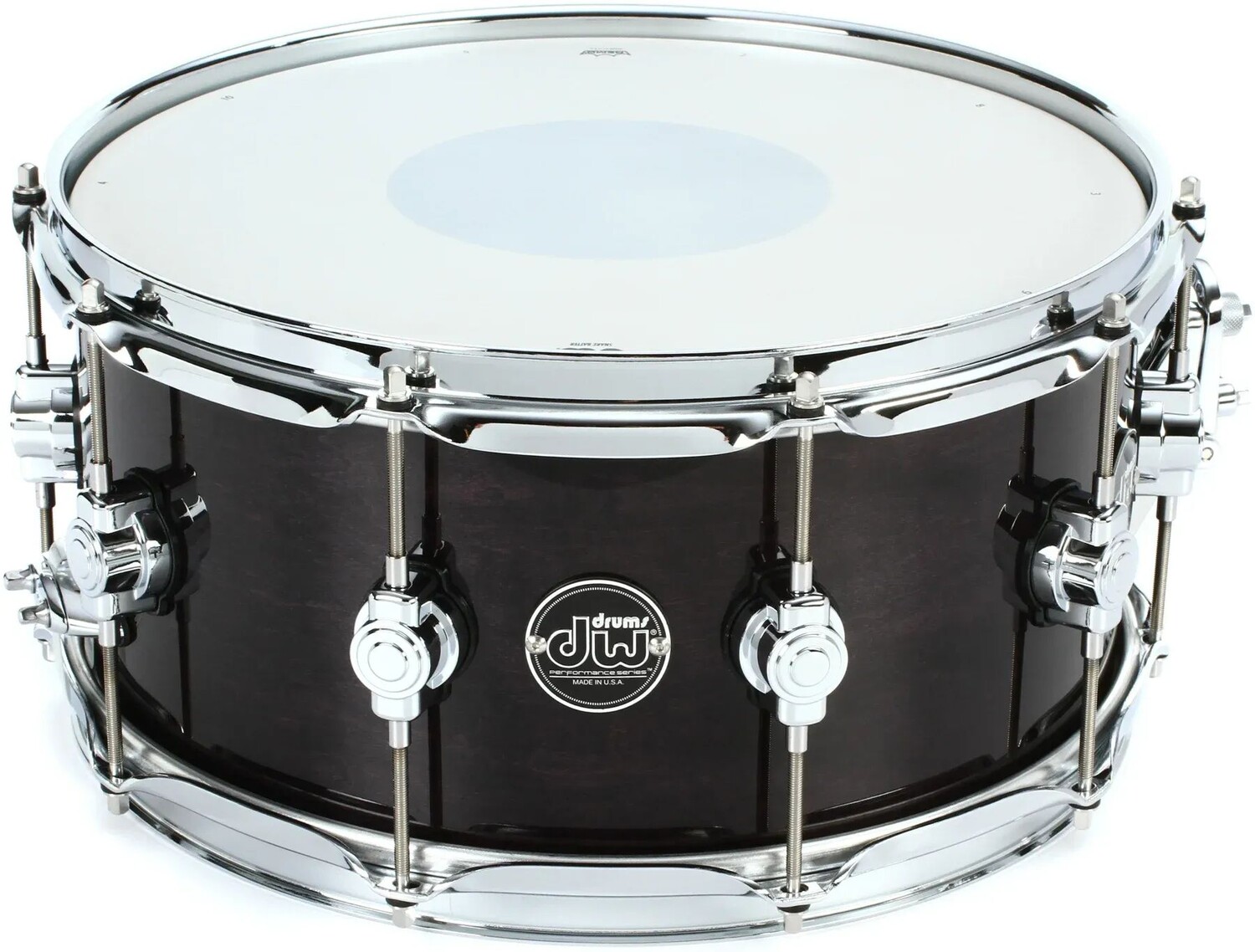

Малый барабан DW Performance Series — 6,5 x 14 дюймов — лак Ebony Stain Lacquer