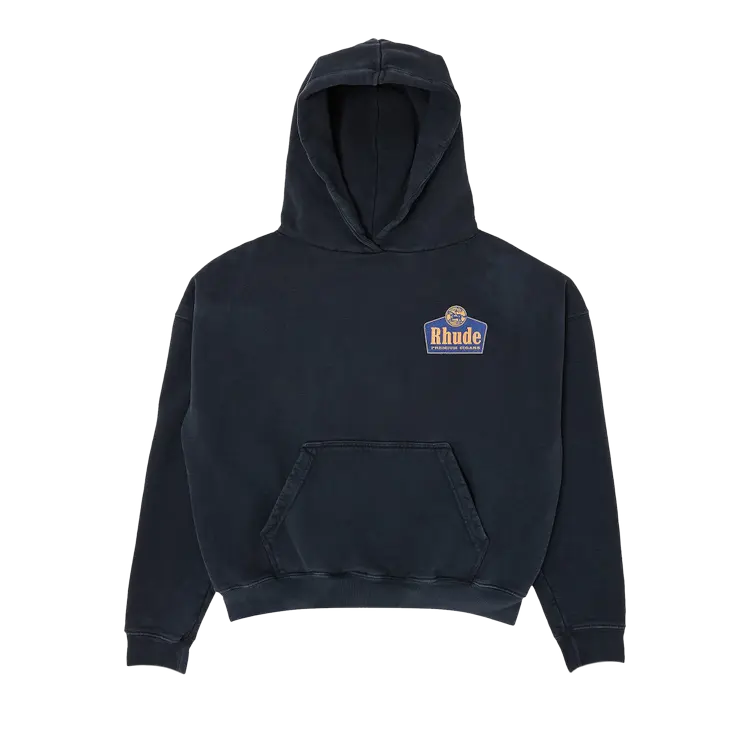 

Худи Rhude Grand Cru 'Vintage Black', черный