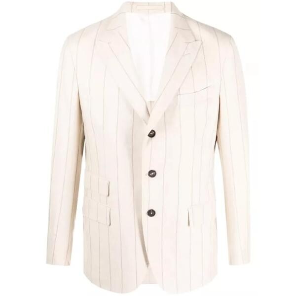 

Куртка beige striped jacket Eleventy, мультиколор