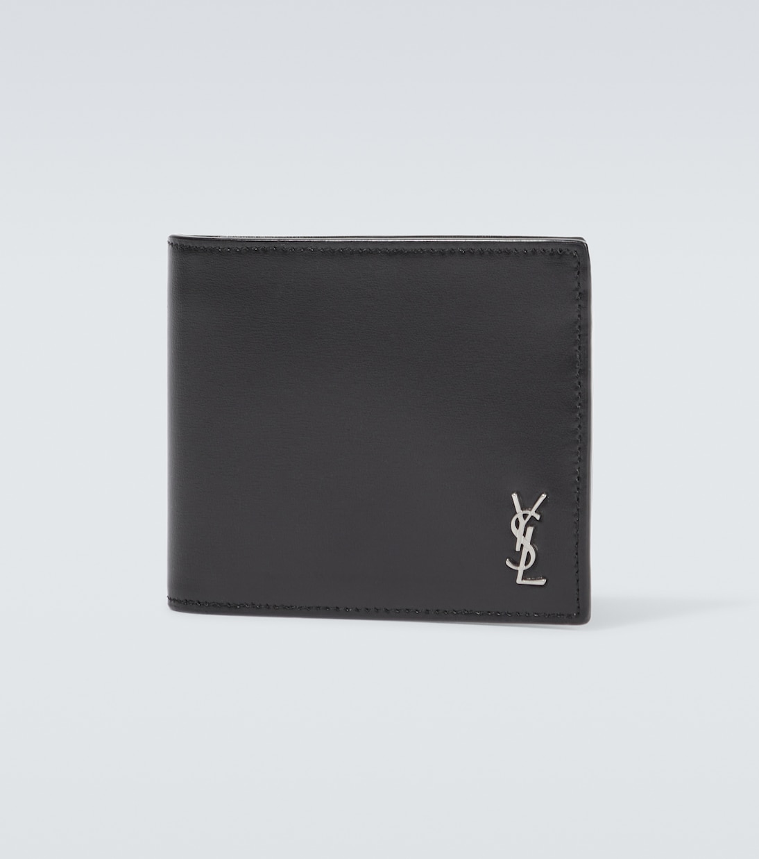 Кожаный кошелек cassandre Saint Laurent, черный