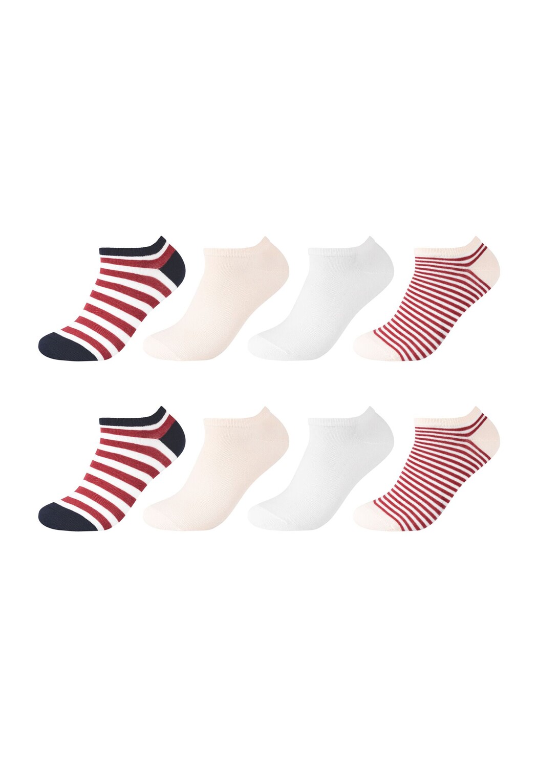 

Носки s.Oliver Sneaker 8 шт essentials, цвет faded rose