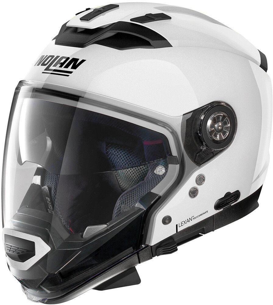 

N70-2 GT Classic 2023 Шлем N-Com Nolan, белый металлик