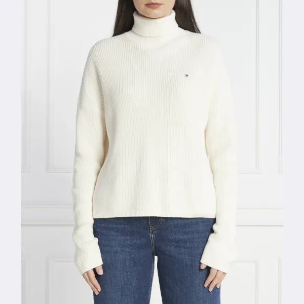 

Водолазка свободного кроя Tommy Hilfiger, белый