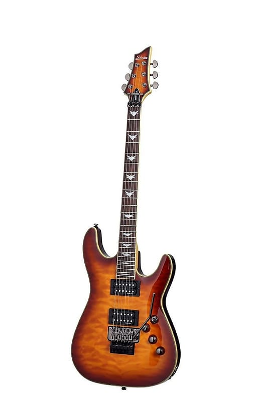 цена Электрогитара Schecter Omen Extreme-FR Electric Guitar, Vintage Sunburst, 2029