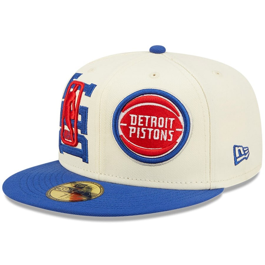 

Бейсболка New Era Detroit Pistons, кремовый