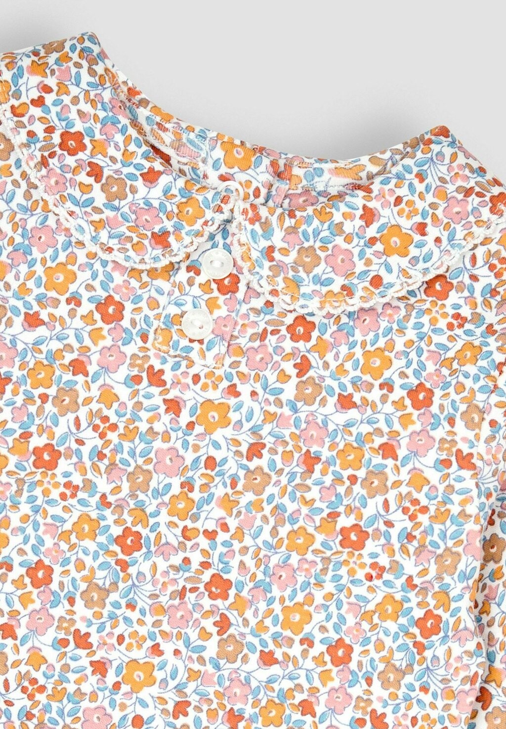 

Топ с длинными рукавами AUTUMN DITSY FLORAL PETER PAN REGULAR FIT JoJo Maman Bébé, мультиколор