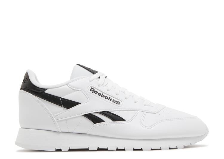

Кроссовки Reebok CLASSIC VEGAN 'WHITE BLACK', белый