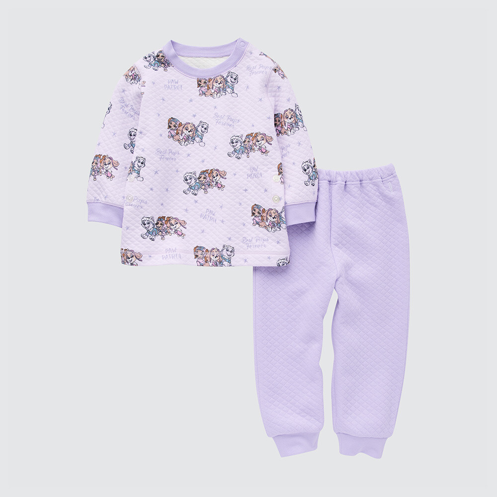 

Пижамный комплект Uniqlo Infant Paw Patrol, светло-фиолетовый