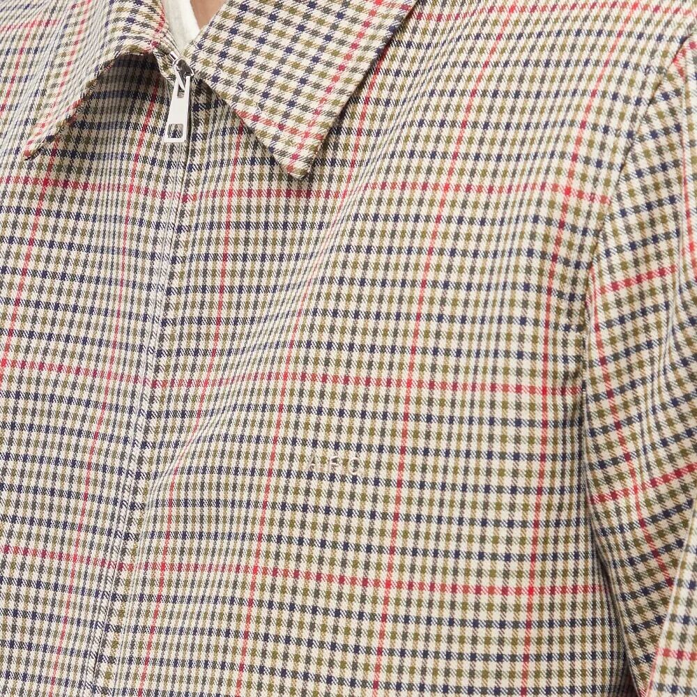 

A.P.C. Куртка харрингтон в клетку sutherland, красный