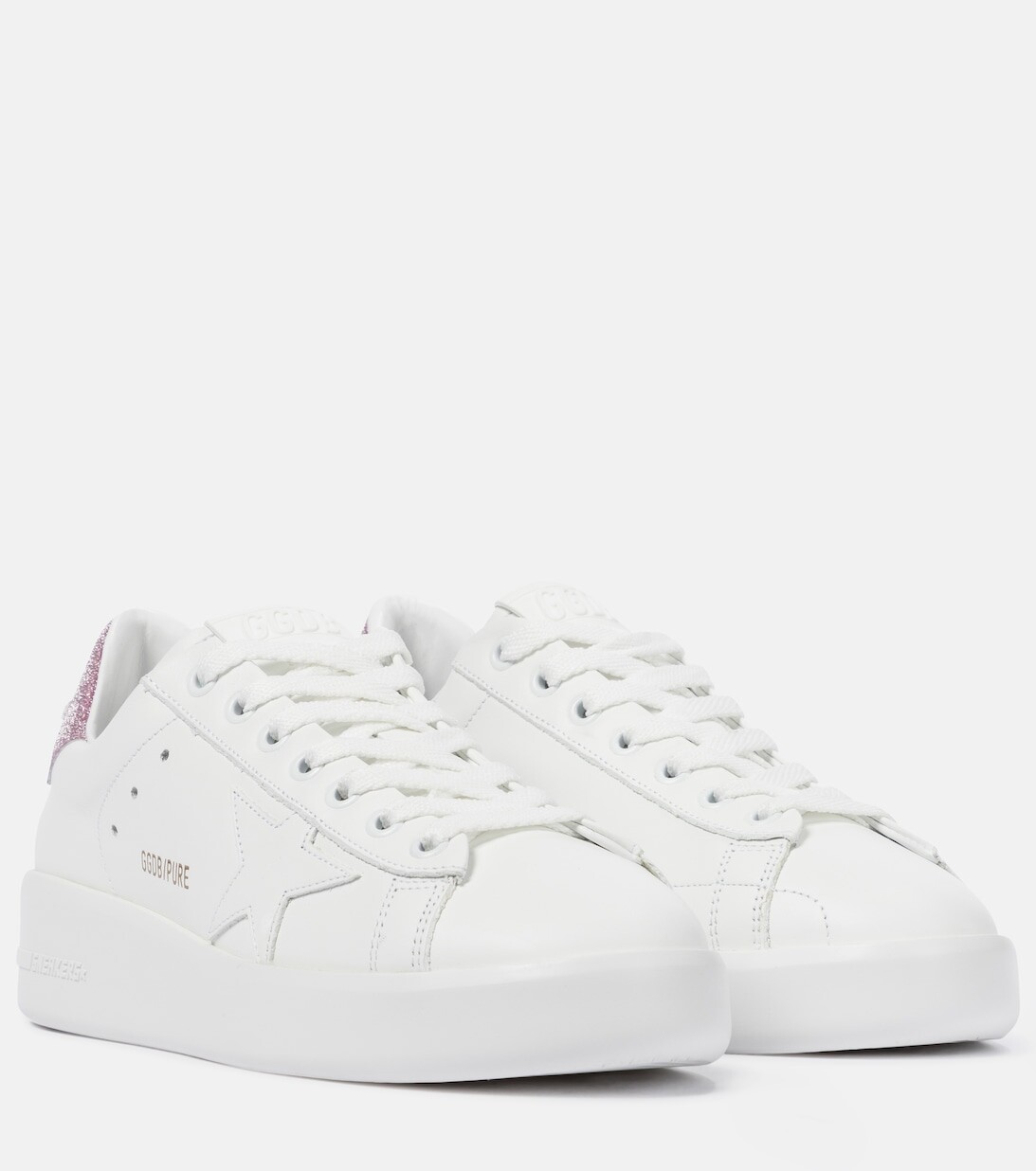 

Кожаные кроссовки Purestar Golden Goose, белый