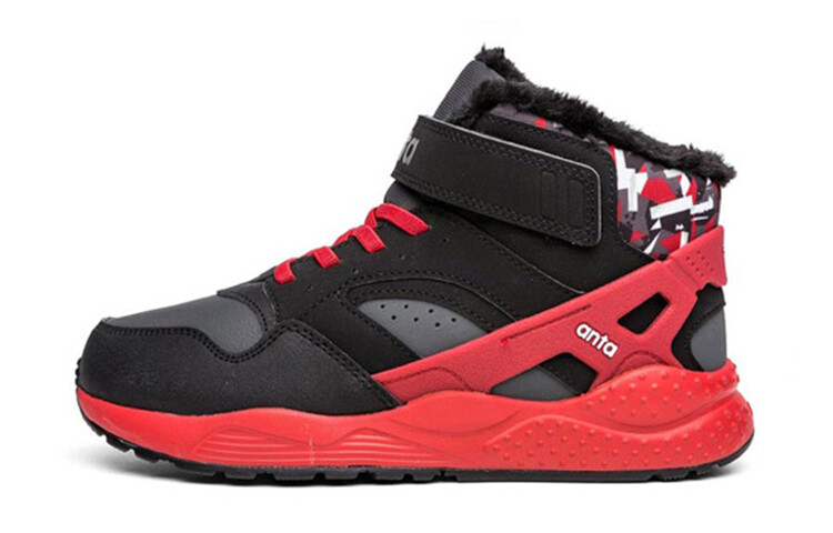 

Детские кроссовки GS High-top Black/Castle Grey/Red Anta Kids