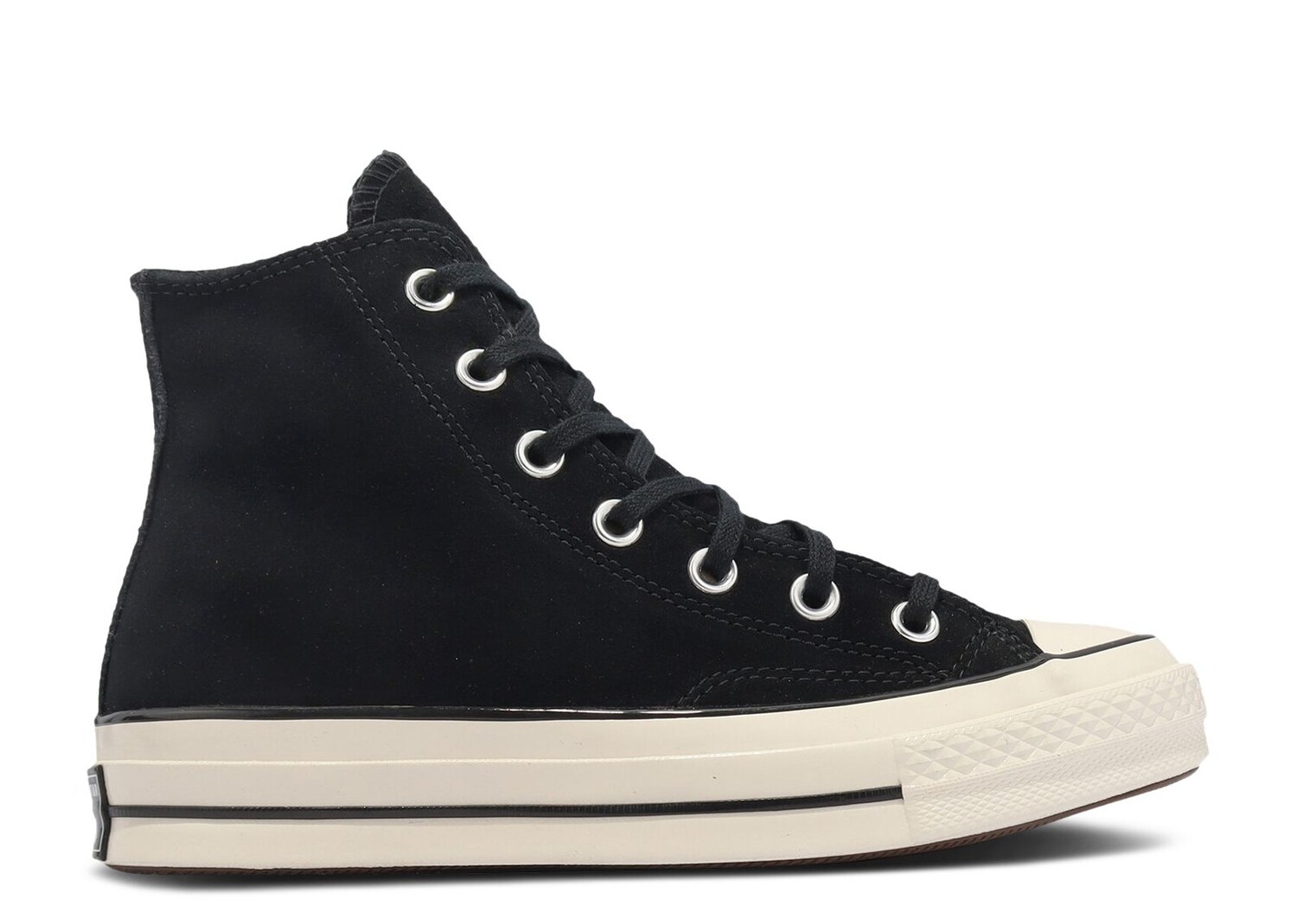 

Кроссовки Converse Chuck 70 Suede High 'Black White', черный