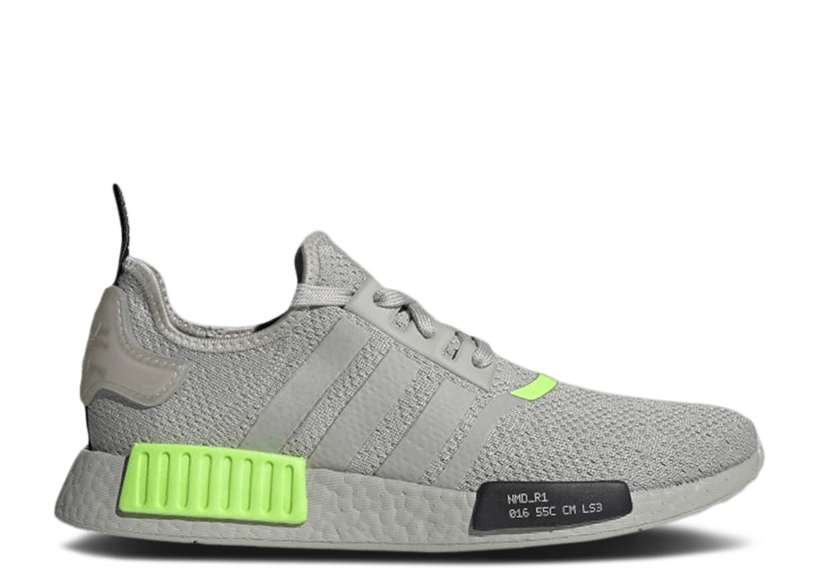 

Кроссовки adidas Nmd_R1 'Signal Green', серый