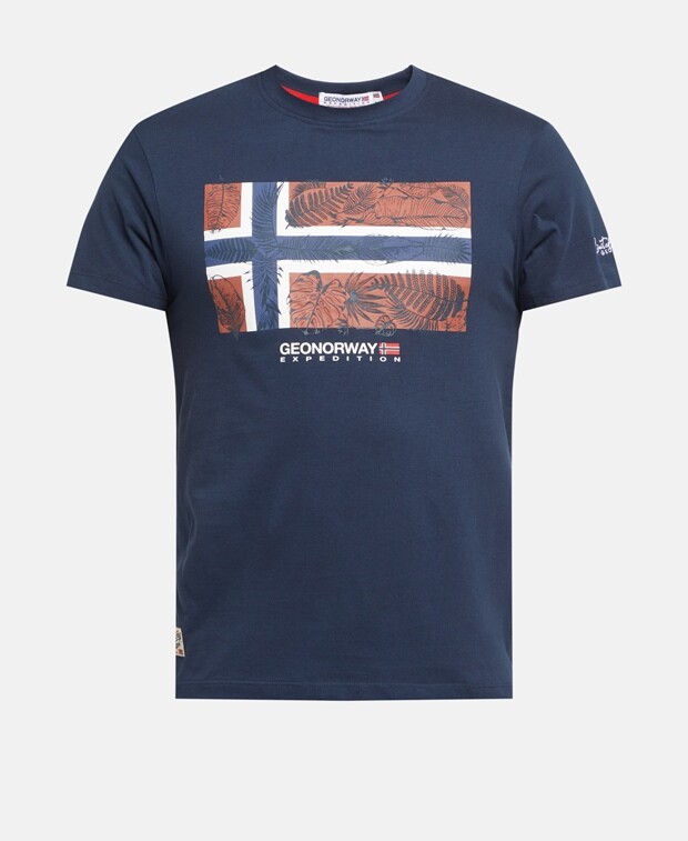 

Футболка Geographical Norway, темно-синий