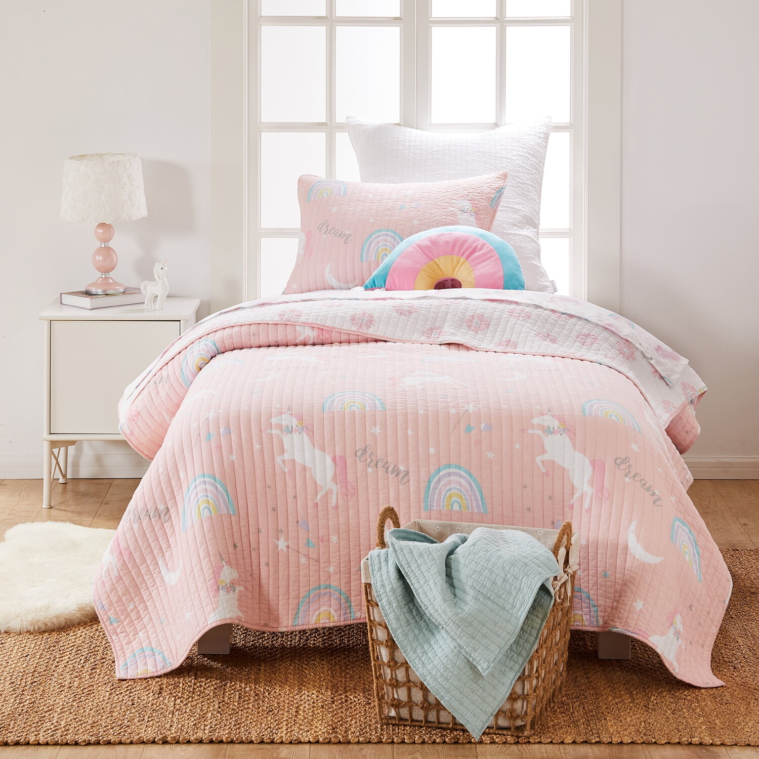 

Одеяло Levtex Home Melody, розовый
