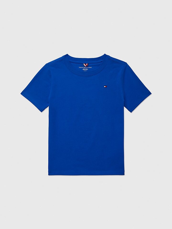 

Детская однотонная футболка Tommy Hilfiger