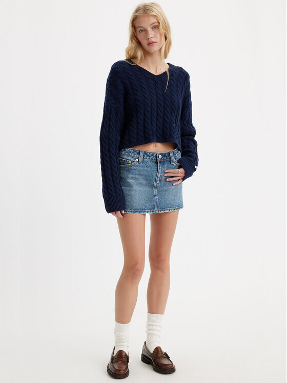 

Джинсовая юбка стандартного кроя Levi's, синий