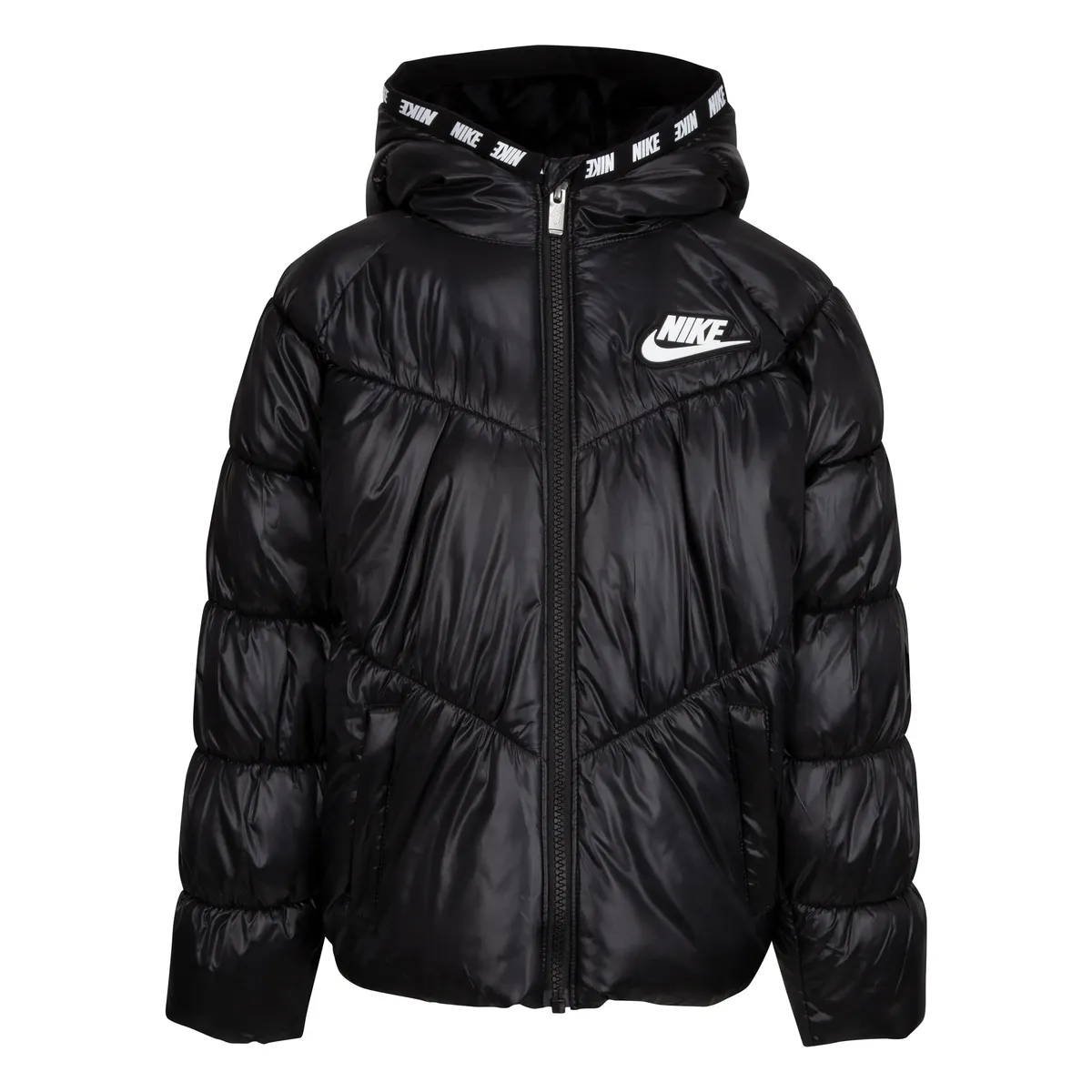 

Стеганая куртка Nike Sportswear "- детская ", с капюшоном, черный