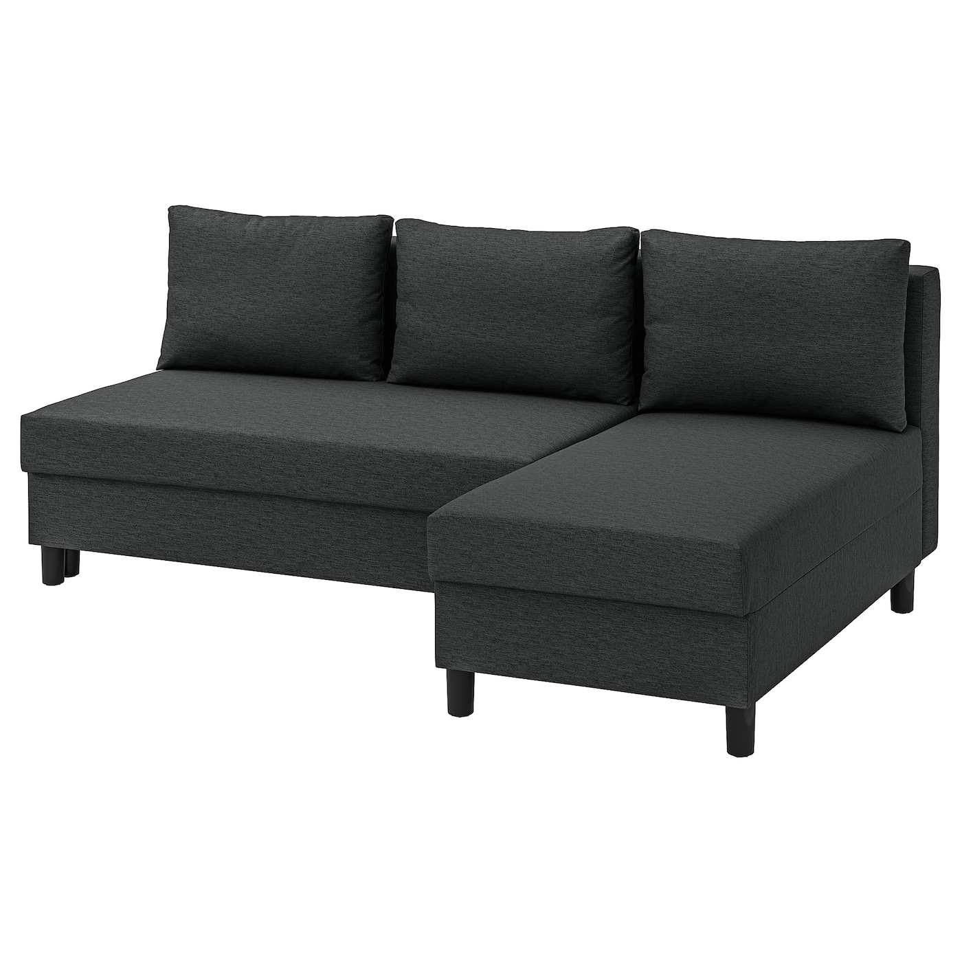 ЭЛВДАЛЕН 3 раскладных дивана + диван, Книса темно-серый ÄLVDALEN IKEA