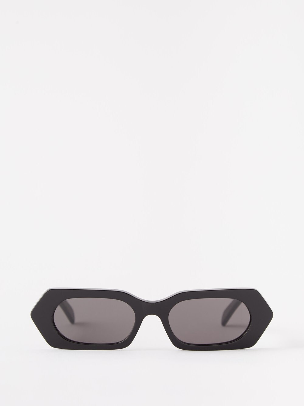 

Шестиугольные солнцезащитные очки из ацетата Celine Eyewear, черный