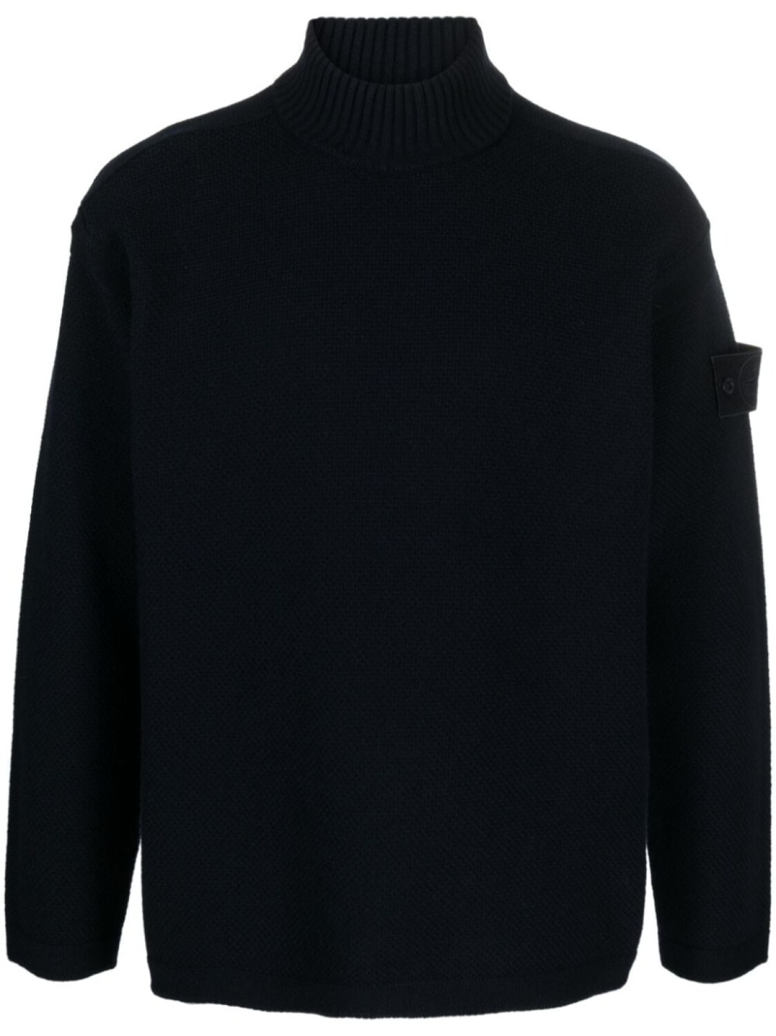 

Stone Island джемпер из вирджинской шерсти с логотипом, синий