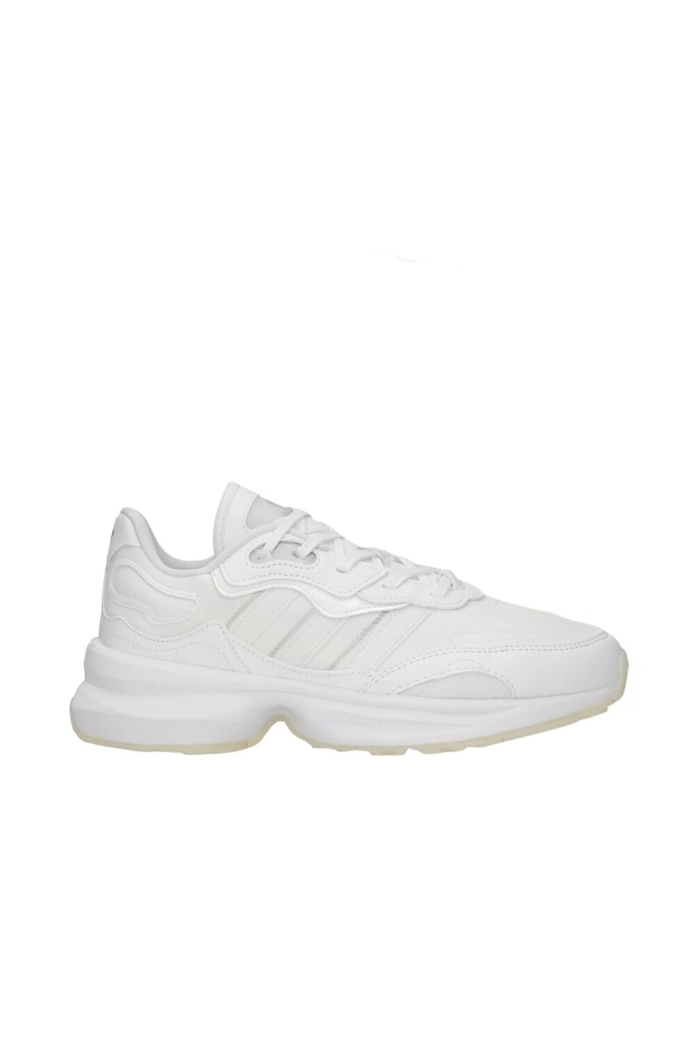 

Кроссовки - Белый - Плоские adidas, белый