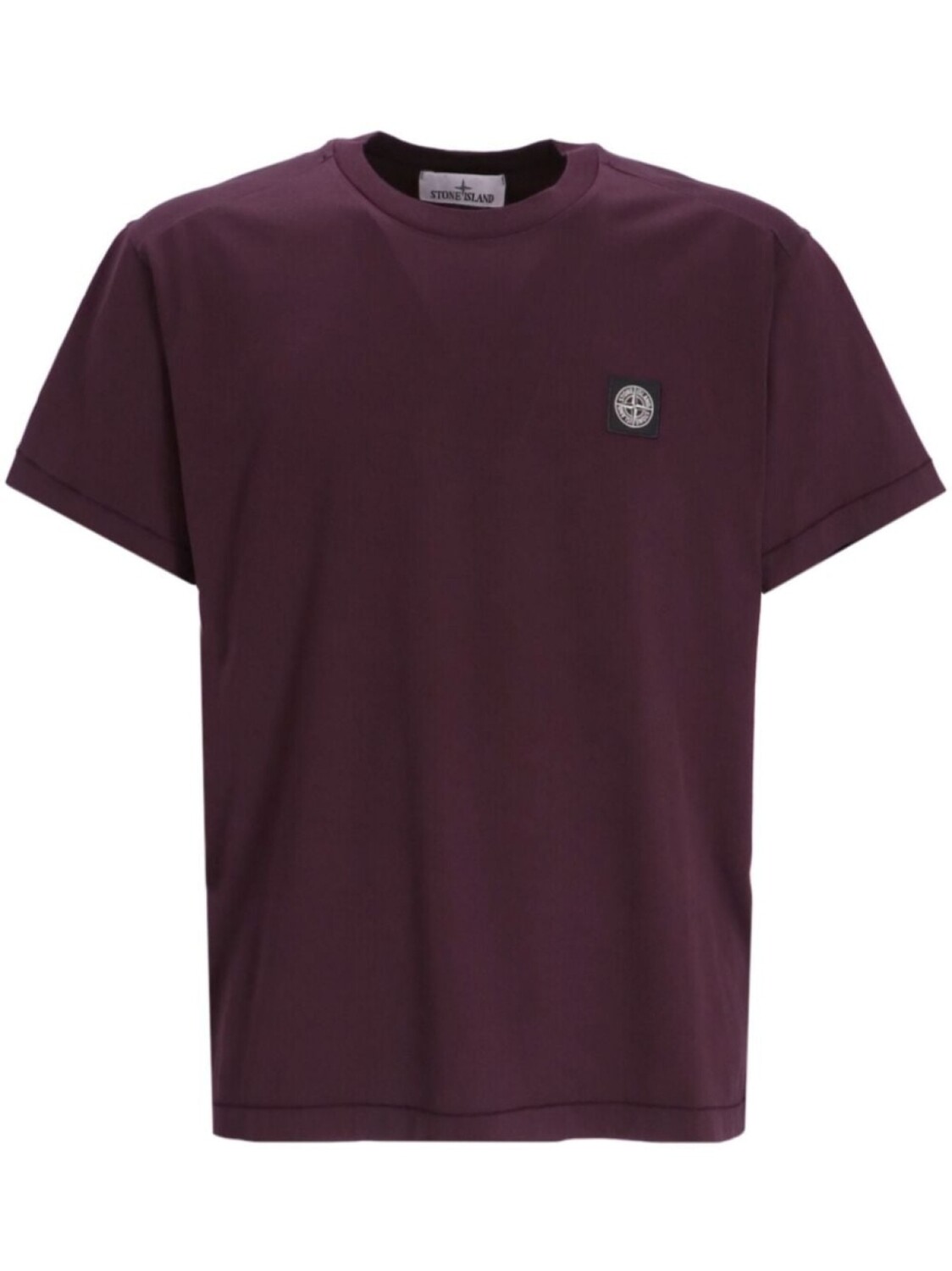 

Stone Island футболка с логотипом Compass, фиолетовый