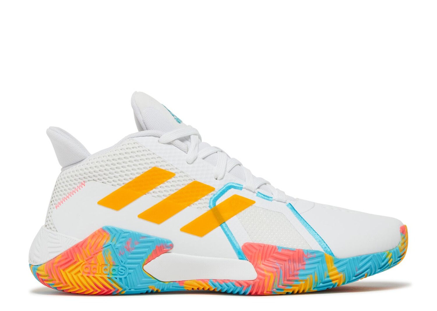 Кроссовки adidas Court Vision 2.0 'Rainbow Sole', белый