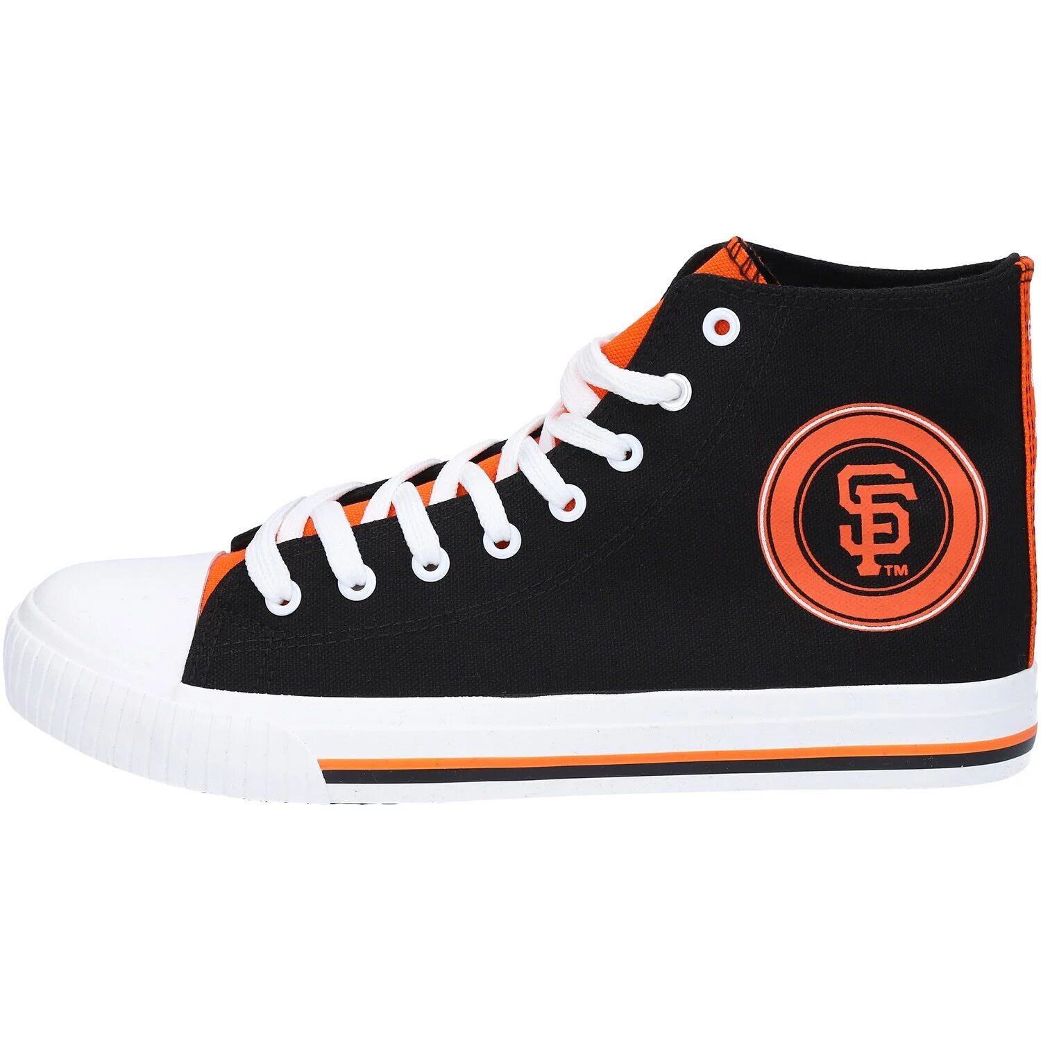 

Мужские высокие парусиновые кроссовки FOCO San Francisco Giants
