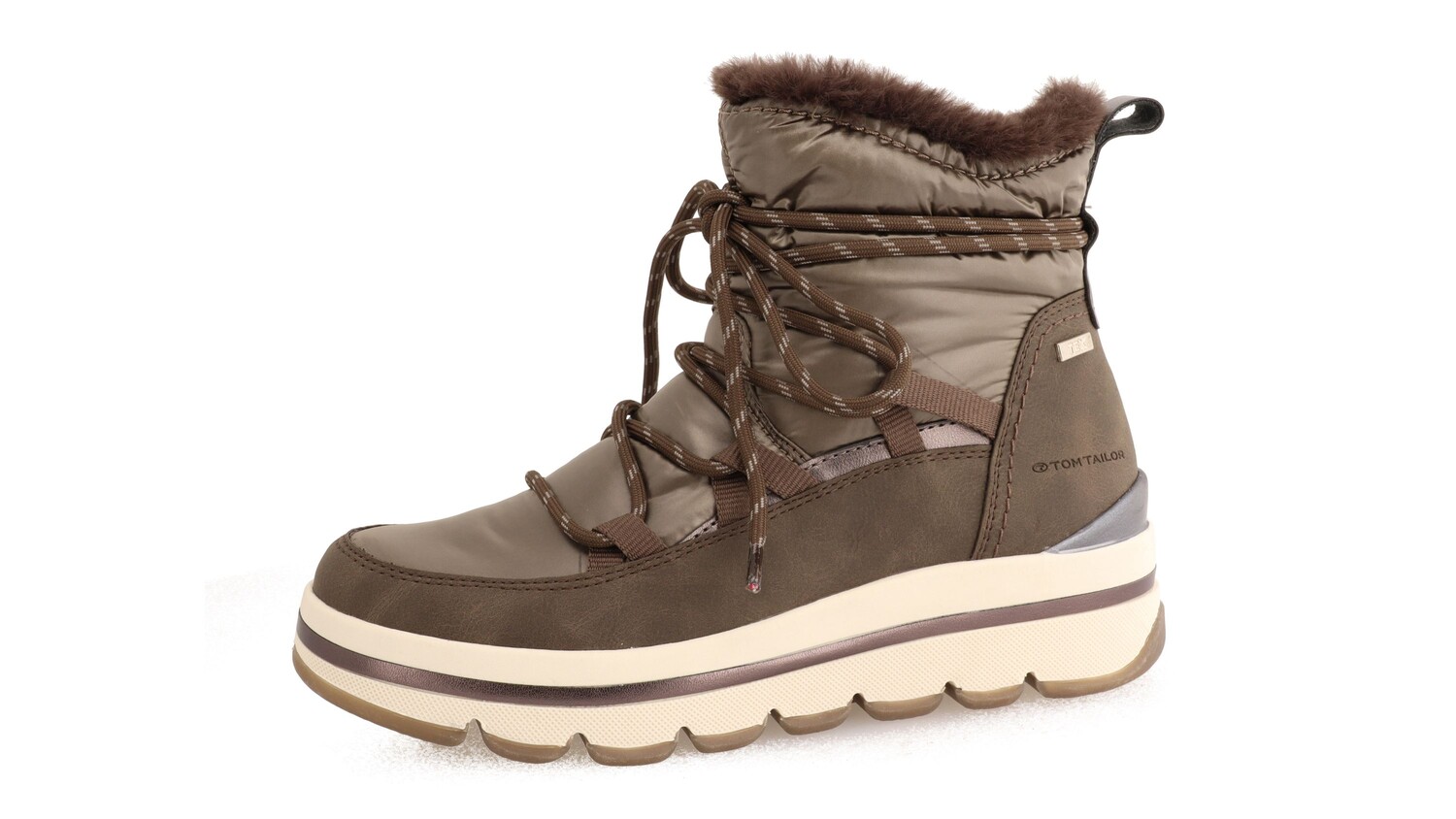 

Ботинки Tom Tailor Stiefel mit Warmfutter, коричневый