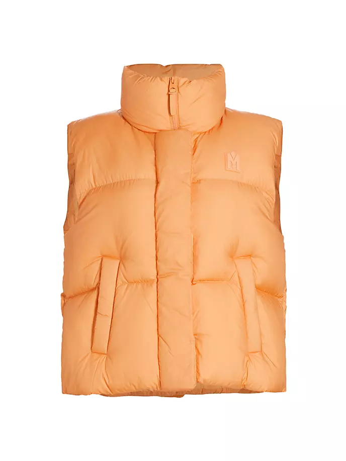 

Пуховой жилет Naki Mackage, цвет smoked orange