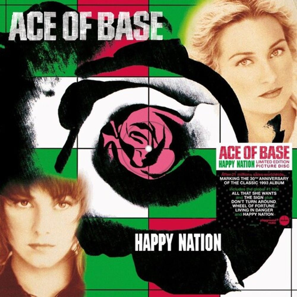 

Виниловая пластинка LP Happy Nation [Picture Disc] - Ace Of Base