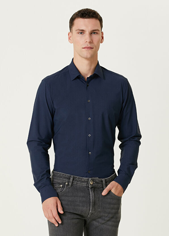 

Рубашка Corneliani, синий
