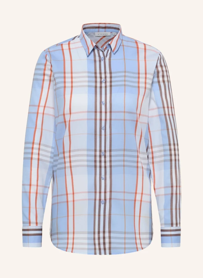 

Блуза regular fit Eterna, синий