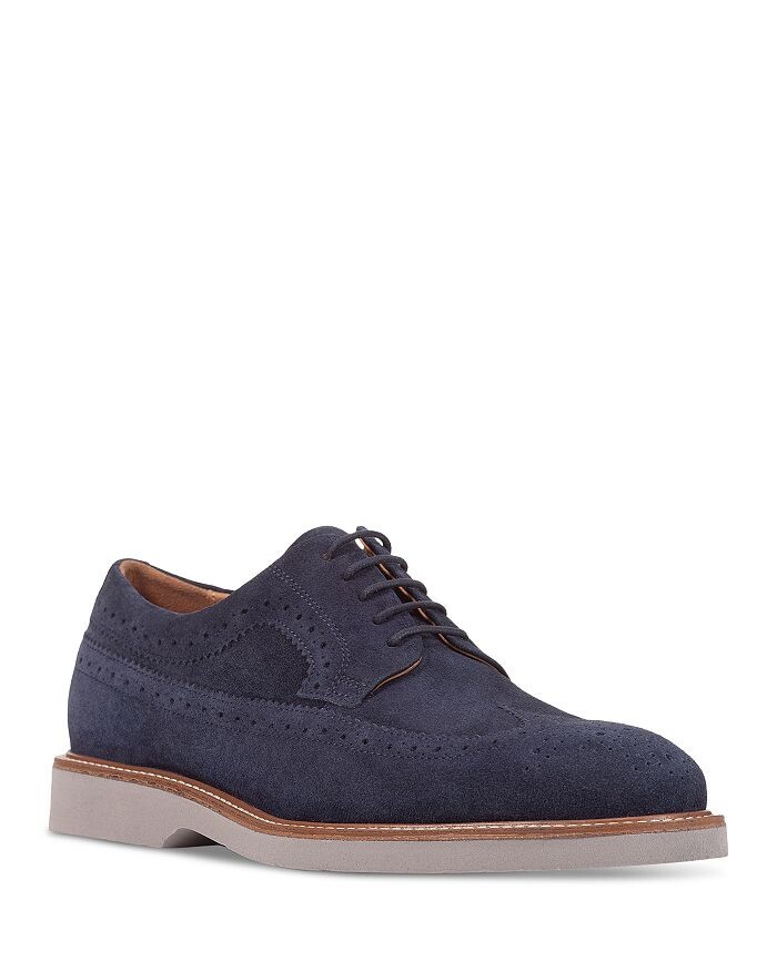

Мужские замшевые оксфорды Gubbio Brogue Geox