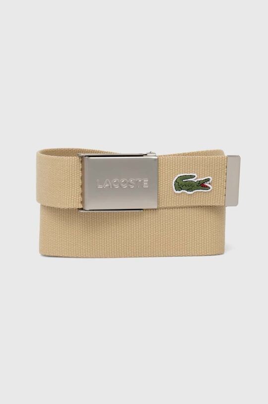 

Пояс Lacoste, бежевый