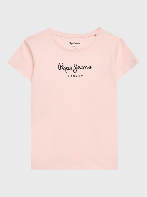 

Футболка стандартного кроя Pepe Jeans, розовый