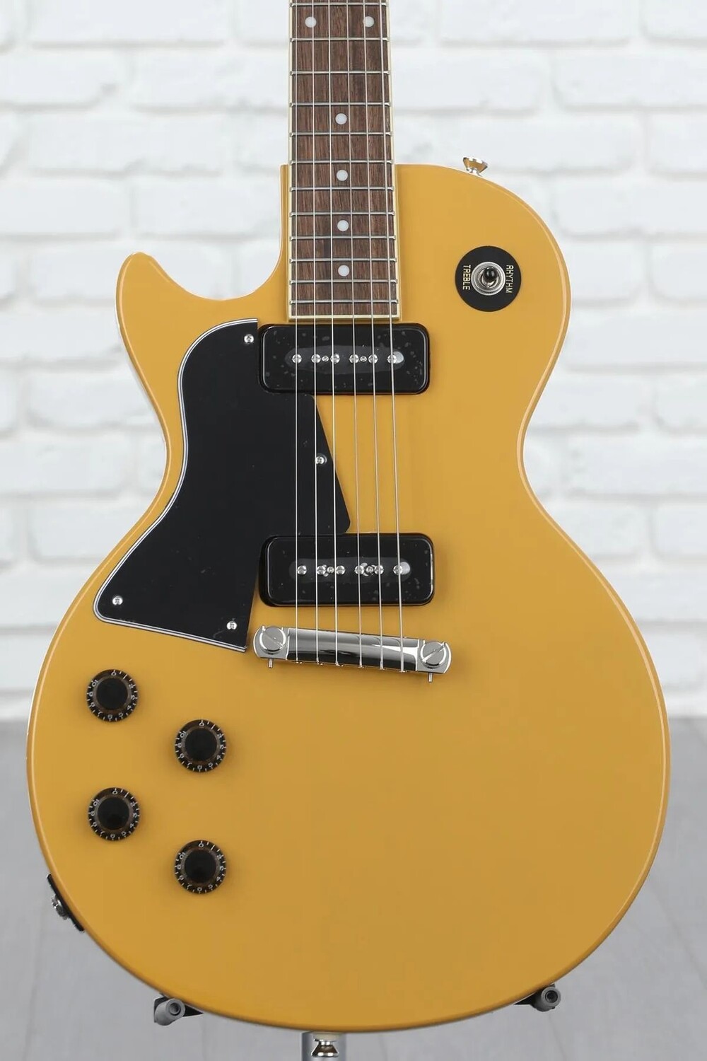 

Электрогитара Epiphone Les Paul Special для левой руки — цвет TV желтый