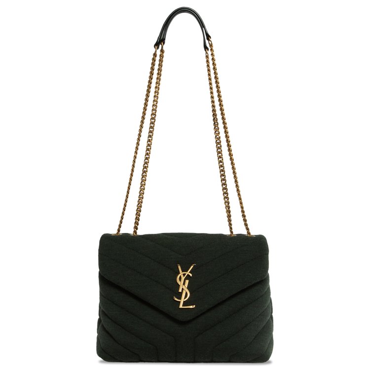 

Сумка через плечо Saint Laurent Small Loulou Chain Bag, цвет Dark Vert Fonce